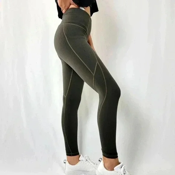 Athleta Salutations Stash Pocket Full Length Leggings - XS - Picture 1 of 9